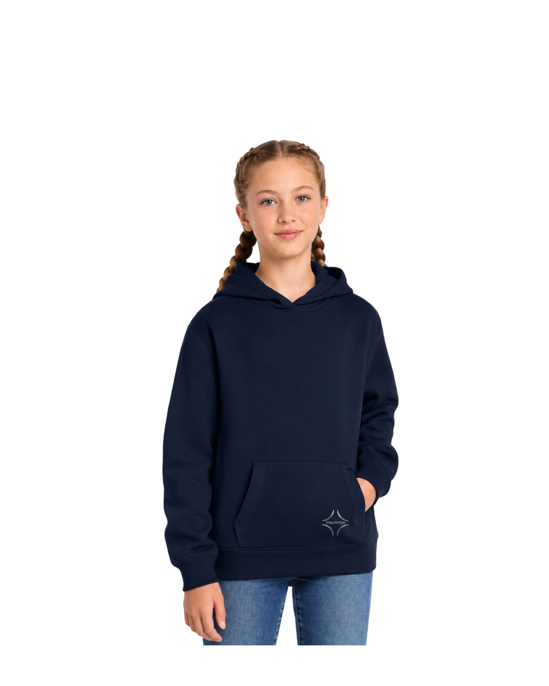 False 9 Pullover Hoodie — Youth